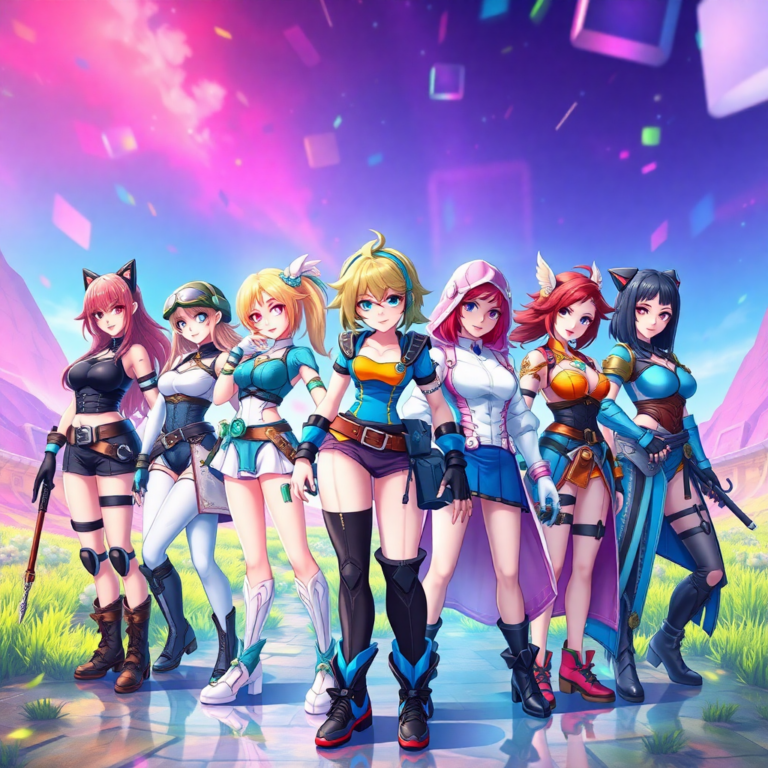 Random Female Video Game Character Generator