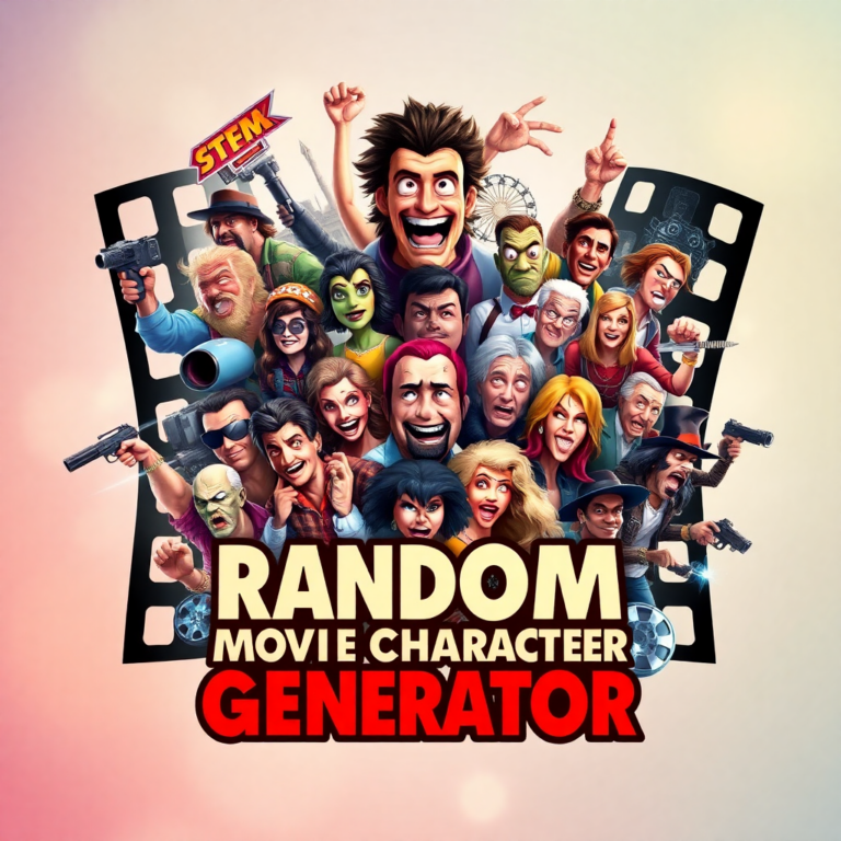 Random Movie Character Generator